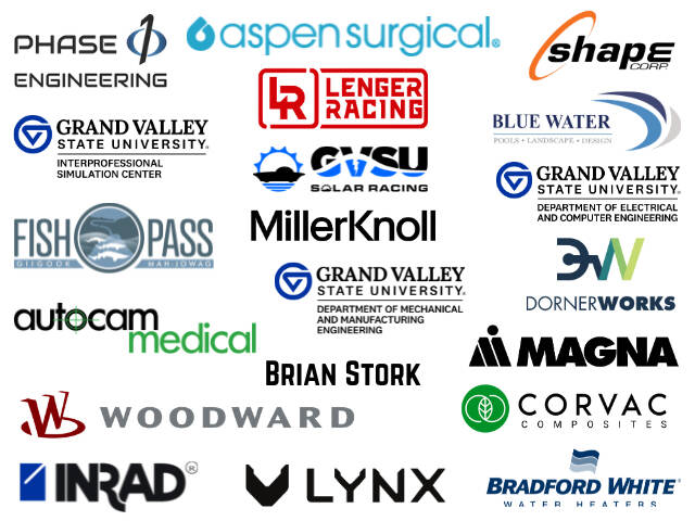 Logos of project sponsors.